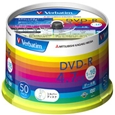 DVD-R 4.7GB PCデータ用 16倍速対応 50枚スピンドルケース入り シルバーディスク