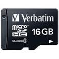 microSDHCカード 16GB Class4 （SDアダプター無し）