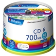 CD-R 700MB PCデータ用 48倍速対応 50枚スピンドルケース入り シルバーディスク