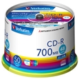 CD-R 700MB PCデータ用 48倍速対応 50枚スピンドルケース入り ワイド印刷可能