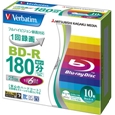 BD-R 録画用 130分 1-6倍速 5mmケース10枚パック ワイド印刷対応