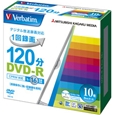 DVD-R(CPRM) 録画用 120分 1-16倍速 5mmケース10枚パック ワイド印刷対応