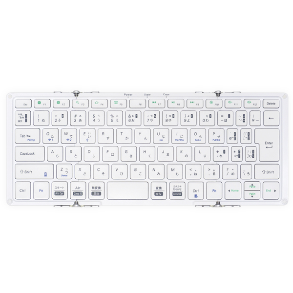 日本語配列 折り畳み式 Bluetoothキーボード MOBO Keyboard 2 ホワイト
