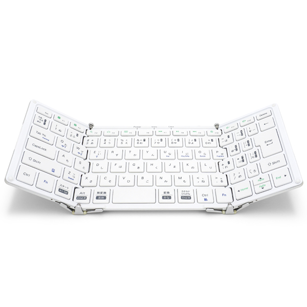 日本語配列 折り畳み式 Bluetoothキーボード MOBO Keyboard 2 ホワイト