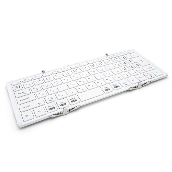 日本語配列 折り畳み式 Bluetoothキーボード MOBO Keyboard 2 ホワイト