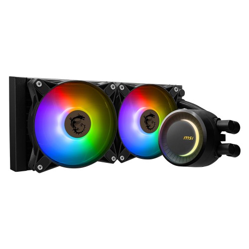 240mmラジエーター搭載水冷CPUクーラー（ブラックカラー） / Intel LGA 1150/1151/1155/1156/1200/1700 / AMD Soket: AM5/AM4対応