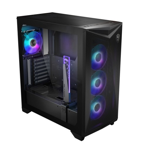 ゲーミング ミドルタワーケース（ブラックカラー）（EATX (up to280mm x 305mm) / ATX / M-ATX / ITX）