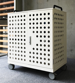 タブレットPC 充電保管庫 Tablet*Cart Ver8 48台収納キャビネット 白色