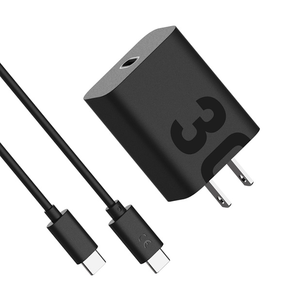 TurboPower 30USB-C USB-PD QC4.0 and 1m USB-C to C cable