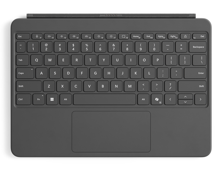 Surface Pro 12 インチ キーボード (ストーングレー / 英語版)