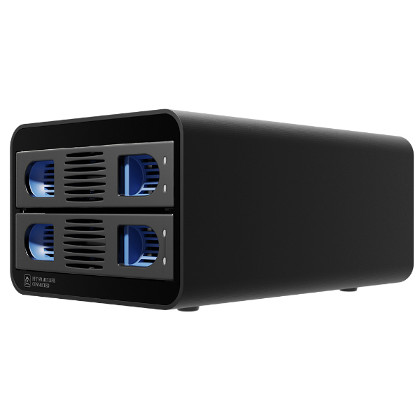 SATA3.5インチ＆2.5インチ両対応HDD2台ケース RAID TOWER 2