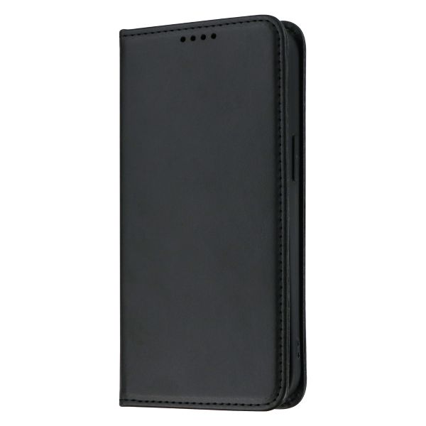 iPhone 16e PUレザー手帳ケース ブラック【エコPKG】