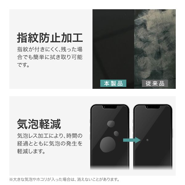 iPhone 17e/16e/14/13 ガラスフィルム 光沢 【バルク品】