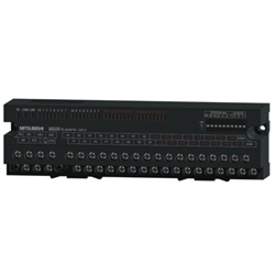 CC-Link小形タイプリモートI/Oユニット(DCプラスコモン入力16点/トランジスタシンクタイプ出力16点/端子台)応答時間0.2ms 低漏れ電流タイプ