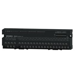 CC-Link小形タイプリモートI/Oユニット(DCプラス・マイナスコモン共用入力32点/端子台)応答時間1.5ms