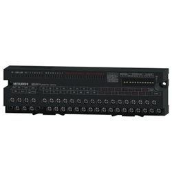 CC-Link小形タイプリモートI/Oユニット(DCプラスコモン入力16点/トランジスタシンクタイプ出力16点/端子台)低漏れ電流タイプ