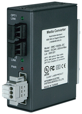 UL/CE対応CC-Link IEコントローラネットワーク 産業用光メディアコンバータ