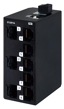 CC-Link IE フィールド Basic対応 小型 軽量 100Mbps産業用スイッチングハブ