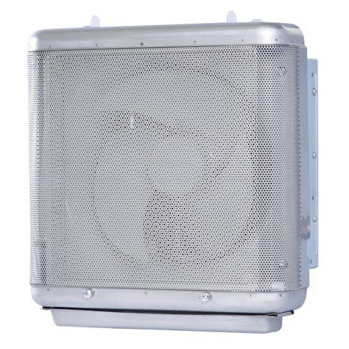 業務用有圧換気扇 厨房用・電動シャッター付 羽根径35cm 排気専用 単相100V 厨房 調理室 給食室（フィルター付タイプ）