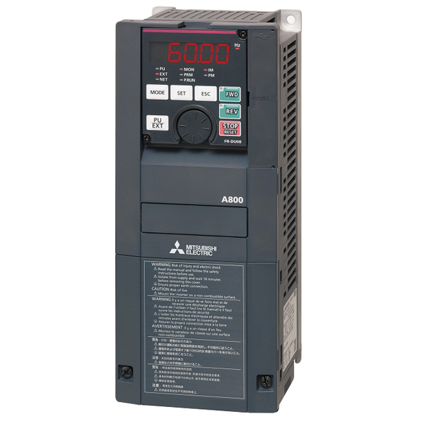 高機能・高性能インバータ FREQROL-A800シリーズ 三相200V