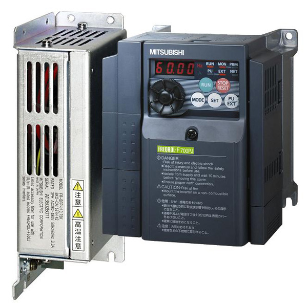 簡単小形インバータ FREQROL-F700PJシリーズ 三相200V