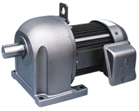 三菱ギヤードモータ ギヤードモータ 平行軸(中荷重用) 脚取付形 0.4KW 200V 1/120