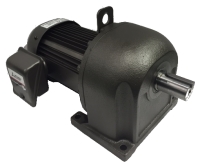 三菱ギヤードモータ ギヤードモータ 平行軸(中荷重用) 脚取付形 ブレーキ付 3.7KW 200V 1/50