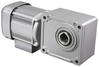 三菱ギヤードモータ ギヤードモータ直交軸(中荷重用) フランジ形 右軸 0.75KW 200V 1/30