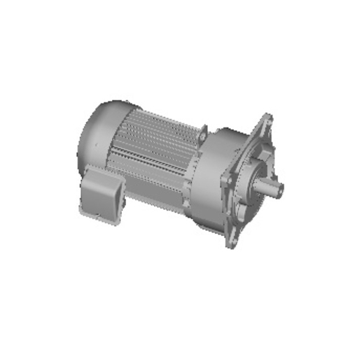 三菱ギヤードモータ ギヤードモータ平行軸三相(均一荷重用) フランジ形 ブレーキ付 0.75KW 200V 1/40