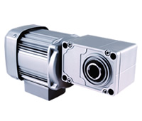 三菱ギヤードモータ ギヤードモータ直交軸(均一荷重用) フランジ形フェースマウント共用 中空軸 1.5KW 200V 1/12.5