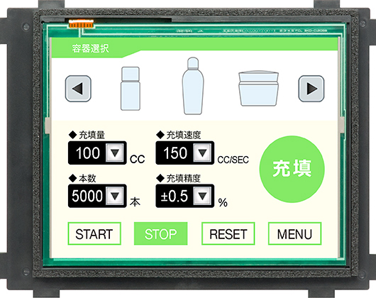 表示器(GOT) GT25モデル 8.4型（DC電源） オープンフレームモデル