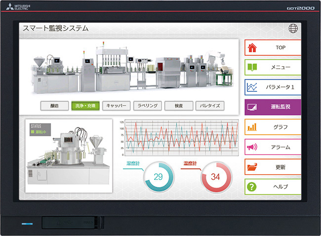 12.1型ワイドTFTカラー液晶 【パネル色】黒