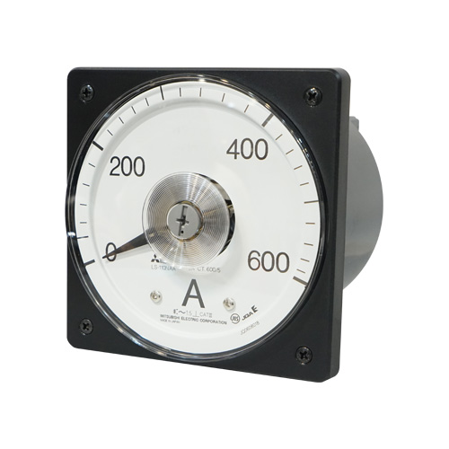機械式指示計器 交流電流計（不平等目盛） 広角度計器 LS-110NAA B 0-20-60A DRCT N