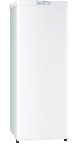 冷凍庫 ファン式ホームフリーザー 144L ホワイト