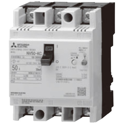 分電盤・制御盤用遮断器KCシリーズ