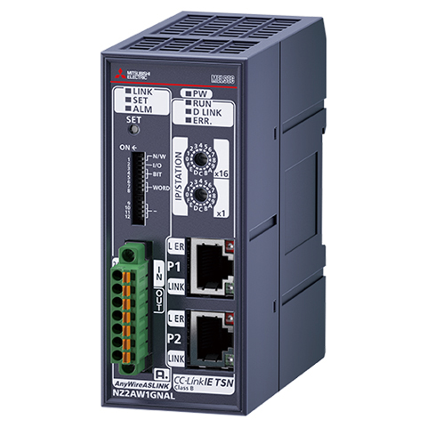 CC-Link IE TSN - AnyWireASLINKブリッジユニット