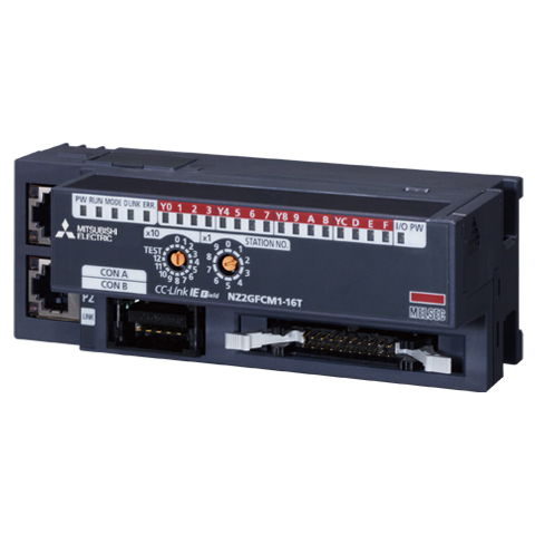 CC-Link IEフィールドネットワークリモートI/Oユニット（基本トランジスタ出力シンクタイプ16点、MILコネクタ）