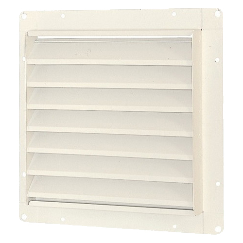 有圧換気扇システム部材 固定式ガラリ 鋼板製 羽根径60cm有圧換気扇用