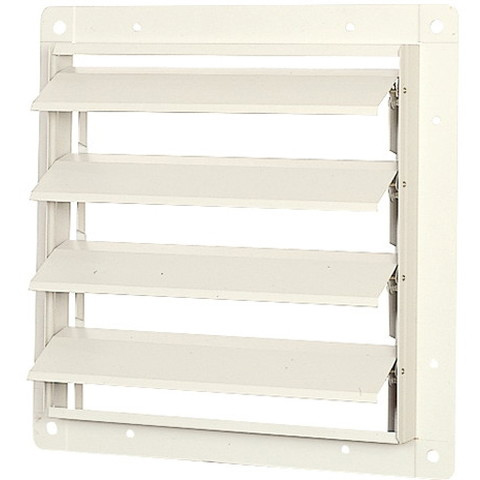 有圧換気扇システム部材 風圧シャッター 鋼板製 羽根径80cm有圧換気扇用