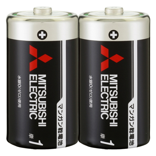 マンガン乾電池 単1 2個入