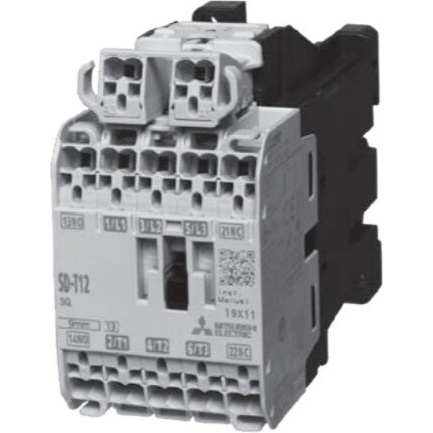 三菱 電磁接触器 スプリングクランプ端子仕様 直流操作形 サージ吸収器付