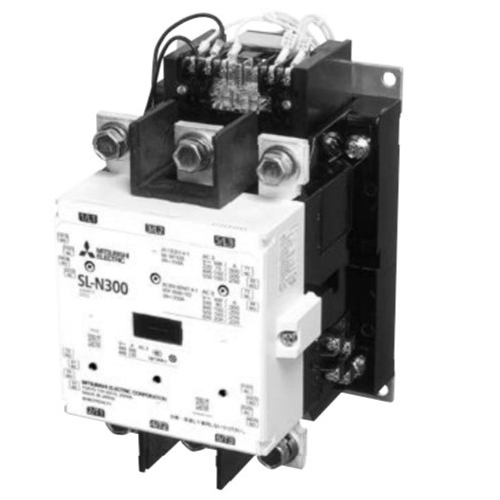 三菱電磁開閉器 機械ラッチ式電磁接触器 SL-N400 操作コイルAC100V 機械ラッチ式(L)