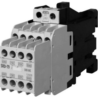 コンタクタ形電磁継電器 SRD-T9 操作コイルDC100V 接点構成5A4B