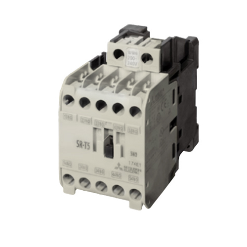 三菱 コンタクタ形電磁継電器 SR-T5 操作コイルAC100V 接点構成5a