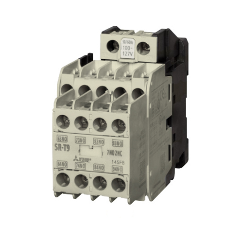三菱 コンタクタ形電磁継電器 SR-T9 操作コイルAC200V 接点構成9a