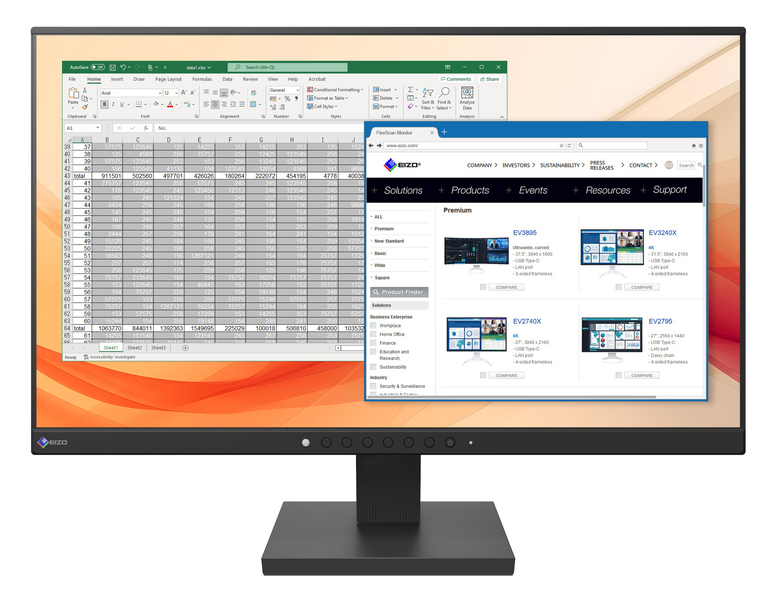 液晶ディスプレイ 21.5型/1920×1080/HDMI、DisplayPort、D-Sub/ブラック/スピーカー：あり