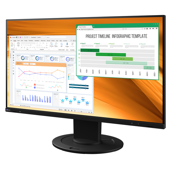 液晶ディスプレイ 23.8型/1920×1080/HDMI、DisplayPort/ブラック/スピーカー：あり