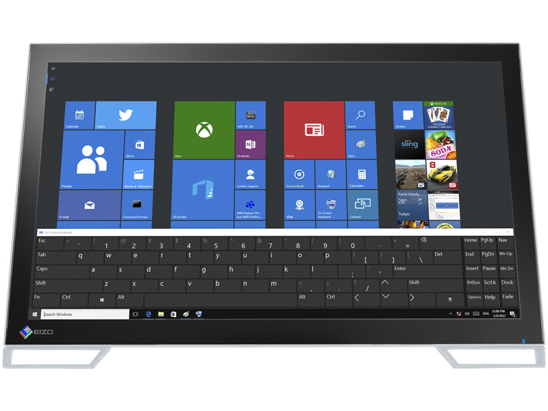 58cm（23.0）型タッチパネル装着カラー液晶モニター DuraVision FDF2382WT-AL セレーングレイ