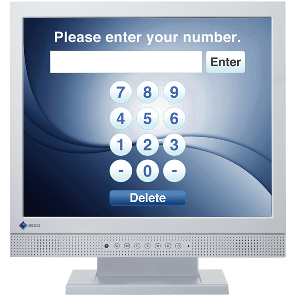 43cm（17.0）型タッチパネル装着カラー液晶モニター DuraVision FDS1721T-PF セレーングレイ