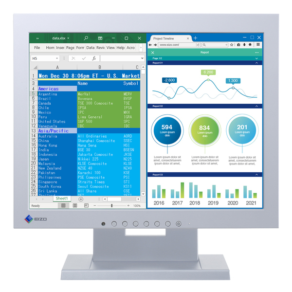 液晶ディスプレイ 15型/1024×768/DVI、D-Sub/セレーングレイ/スピーカー：あり